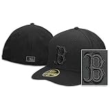 Red Sox New Era 59FIFTY Black On Black Cap - Men's