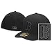Red Sox New Era 59FIFTY Black On Black Cap - Men's