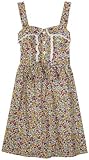 Paperdoll Girls Sundress With Ruffle & Lace Trim
