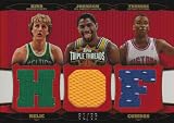 2007-08 Topps Triple Threads BIRD MAGIC THOMAS Serial #'d of 36