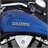 Victory Motorcycles Chrome Victory Tank Logos