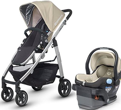 UPPAbaby 2015 Cruz Travel System in Lindsey Wheat