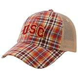 Top of the World USC Trojans Plaid Academic Adjustable Hat