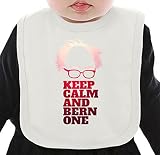 Keep Calm And Bern One ネクタイを有する有機ビブ Medium