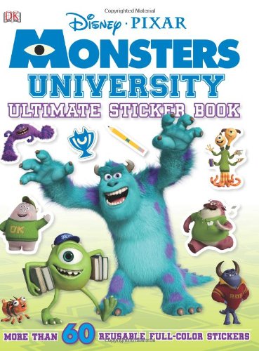Ultimate Sticker Book: Monsters University (Ultimate Sticker Books)