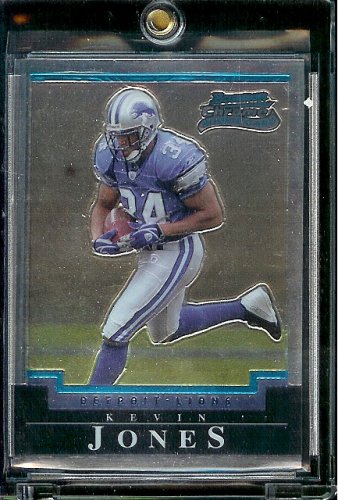 2004 Bowman Chrome Kevin Jones Rookie Detroit Lions Football Card - Mint Condition - Shipped In Protective Display Case