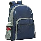 Maxam Blue, Black and Gray Backpack