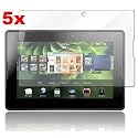 Neewer 5pcs Clear Screen Protector Guard w/ Cleaning Cloth for Blackberry Playbook