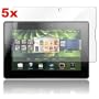 Neewer 5pcs Clear Screen Protector Guard w/ Cleaning Cloth for Blackberry Playbook