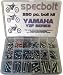 Specbolt Yamaha YZF 250 400 426 450 Bolt Kit for Maintenance Restoration OEM Spec Fasteners