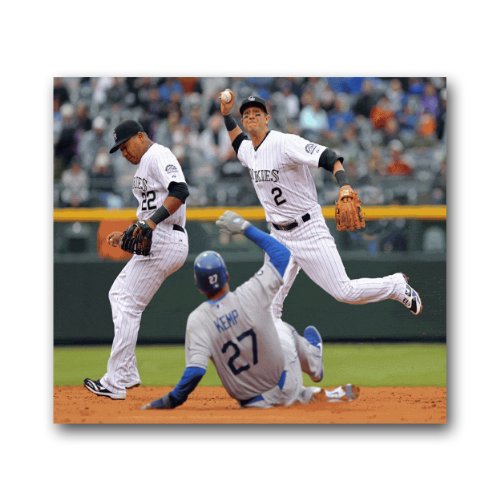 MLB Colorado Rockies Troy Tulowitzki 13x11 3-D Photo