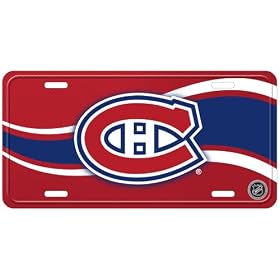Montreal Canadiens Street Plate