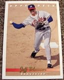 1993 Upper Deck Jeff Blauser # 591 MLB Baseball Card