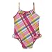 Circo IG 1pc Plaid Ruffle Swimsuit - 12M