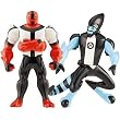 Ben 10 (Ten) Alien Creation Chamber Mini Figure 2-Pack Four Arms and amp; XLR8