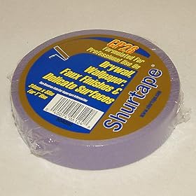 Shurtape CP-28 30-Day Purple Painters Tape: 1 in. x 60 yds. (Purple)