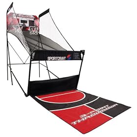 Sportcraft 3 Point Throwdown Basketball - Red  Black by 
