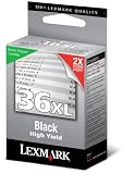 Lexmark No 36xl Ink Cartridge Black High Yield Return Program