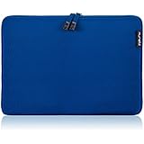Runetz - 15-inch NAVY BLUE Soft Sleeve Case Cover for MacBook Pro 15.4" with or without Retina Display, Laptop Gabbro Collection - Navy Blue
