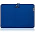 Runetz - 15-inch NAVY BLUE Soft Sleeve Case Cover for MacBook Pro 15.4" with or without Retina Display, Laptop Gabbro Collection - Navy Blue