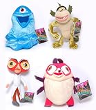 Monsters vs Aliens soft toy set