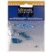 Swarovski Bicone Mix, Aquas, 48pc Pkg (Pack of 1)