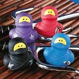 S56C3 Lot of (12) Mutant ~ Rubber Ducks " Ninja " Party Fun Favors