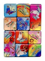 Flutter Butterflys Mighty Magnets Set of 10