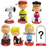 ピーナッツ トイフル 首ふりマスコット ノーマル全6種セットイメージ