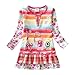 2015 NEW NEAT Kid Girl Cotton Animal Flower Stripe Dress Long Sleeve L323 1-6 Years