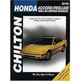honda accord and prelude 1984 95 chilton total car care series manuals