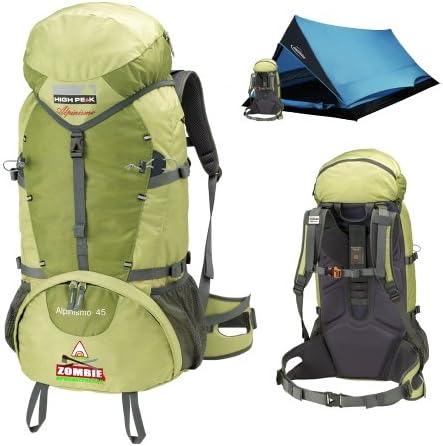 Alpinizmo 45 Zombie Apocalypse Pak w/ TentPak Camp Kit