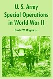 U. S. Army Special Operations In World War Ii