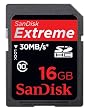 SanDisk Extreme 16 GB SDHC Class 10 Memory Card (SSDSDX3-016G-A31)