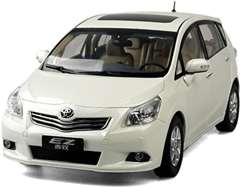 Toyota EZ Verso FUV Fashionable Utility Vehicle Scale 1:18 Diecast Model Car Crystal White Pearl