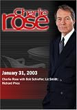 Charlie Rose with Bob Schieffer; Liz Smith; Richard Price (January 31, 2003)