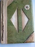 Review Cozee World  / All Natural 60 Photo Handmade Photo Album - Triangles Memento Design