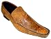 All Products : FIESSO GOLD/BLACK GENUINE LEATHER ITALIAN SHOES