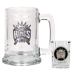Sacramento Kings NBA Boilermaker Set - Primary Logo by Great American Products