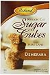 Roland Rough Cut Demerara Sugar Cubes, 17.6-Ounce (Pack of 6)