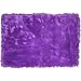LA Rug Flokati Purple Rug 31"x47"