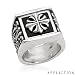 AFFLICTION Majestic Gentlemens Ring With Genuine Onyx Beautifully Crafted in 925 Sterling silver. Total item weight 33.0g - Size 9 (Size 12)