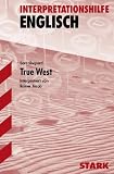 Produkt-Bild: True West. Interpretationshilfe Englisch