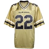 Russell Georgia Tech Yellow Jackets #22 Gold Replica Football Jersey