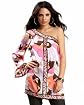 Heavenly One Shoulder Draped Tunic Product Image