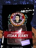 FRESH BEEF JERKY / A PREMIUM FULL 1/2 LB. OF FRESH BEEF STEAK ORIGINAL RECIPE UMPQUA INDIAN JERKY