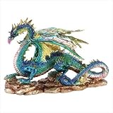 Dragon On Rock