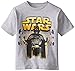 Star Wars Boys' T-Shirt, Athletic Heather, 7