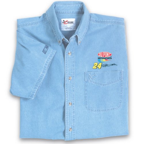 Buy Jeff Gordon Short Sleeve Denim Shirt