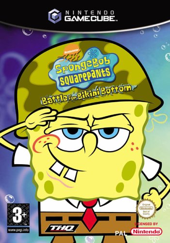 Childrens Toyshop  Video Games : Spongebob Squarepants : Battle for Bikini Bottom (GameCube)